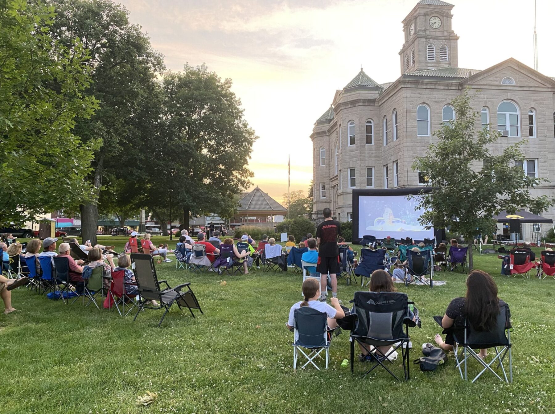 CENTERVILLE SUMMER CINEMA FIELD OF DREAMS PACT Iowa