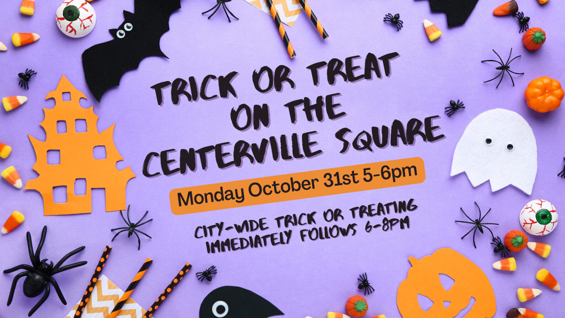 Trick or Treating on the Centerville Square PACT Iowa