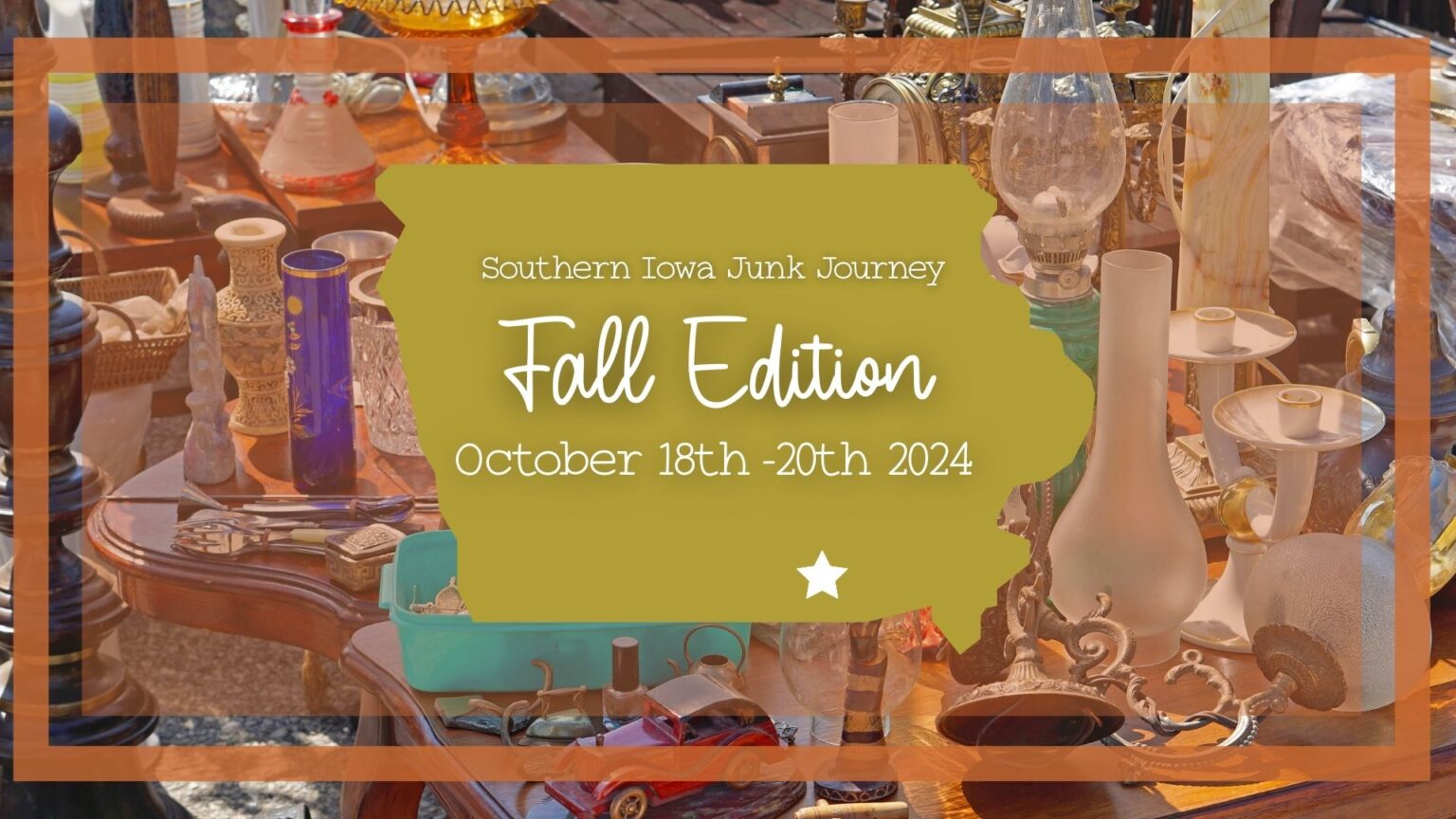 2024 Southern Iowa Junk Journey Fall Edition October 1820