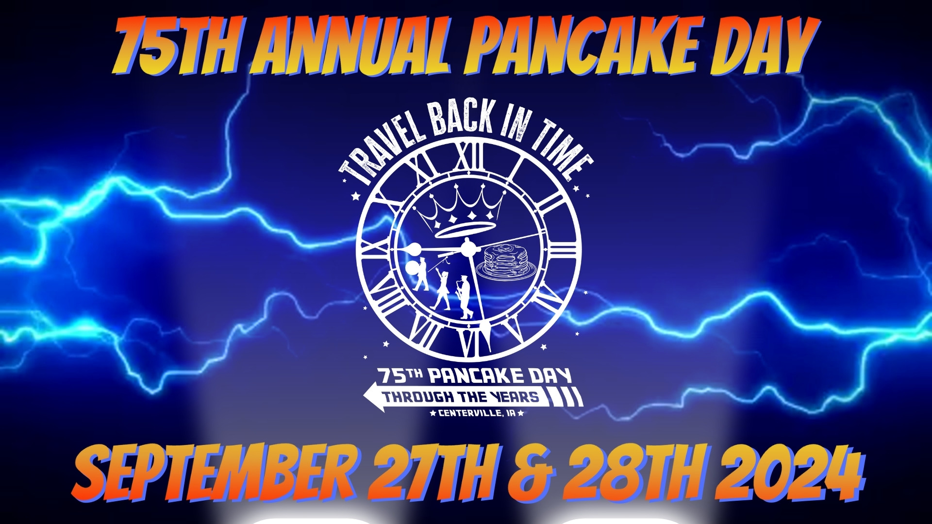 75th Annual Pancake Day - Travel Back in Time
