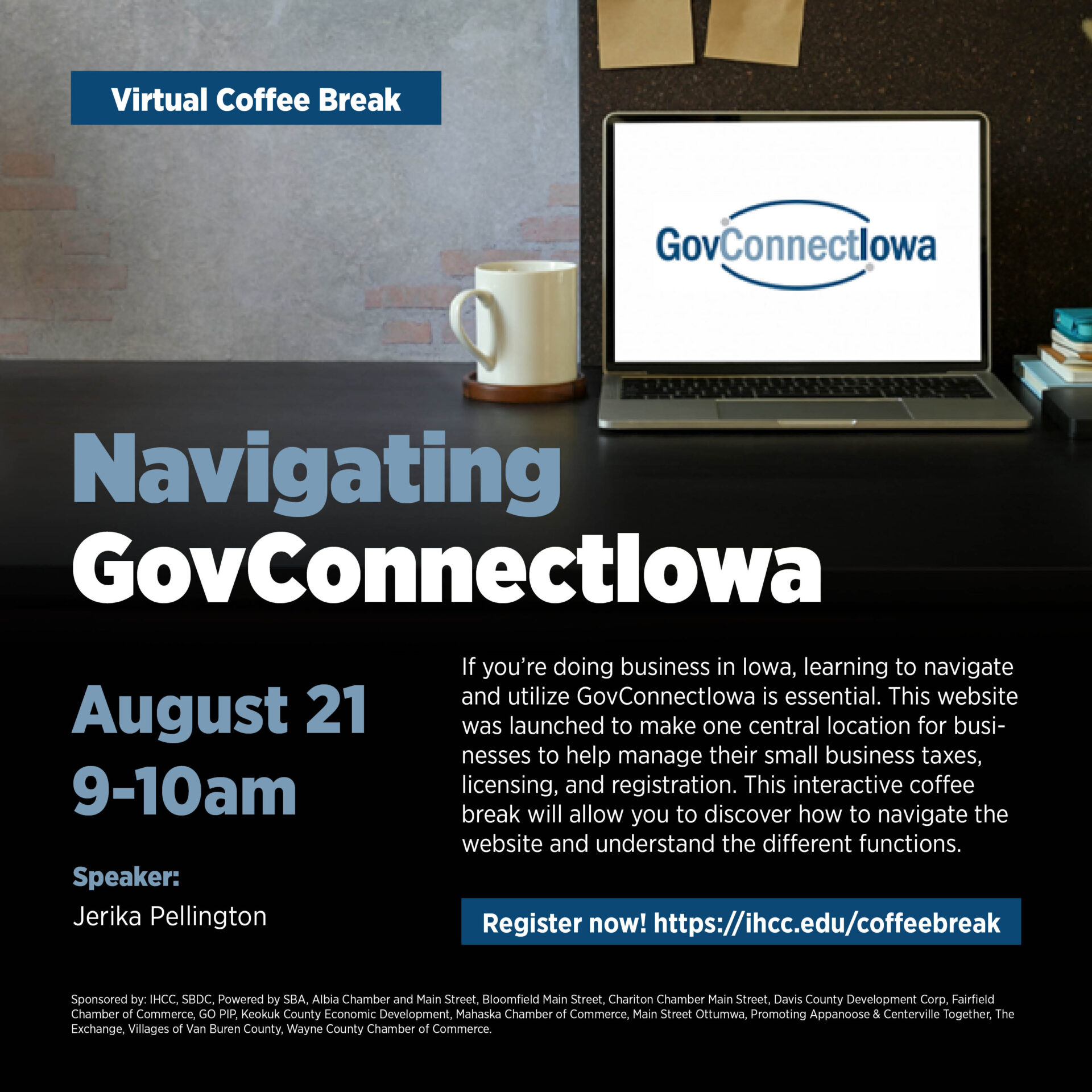 Virtual Coffee Break August 21st