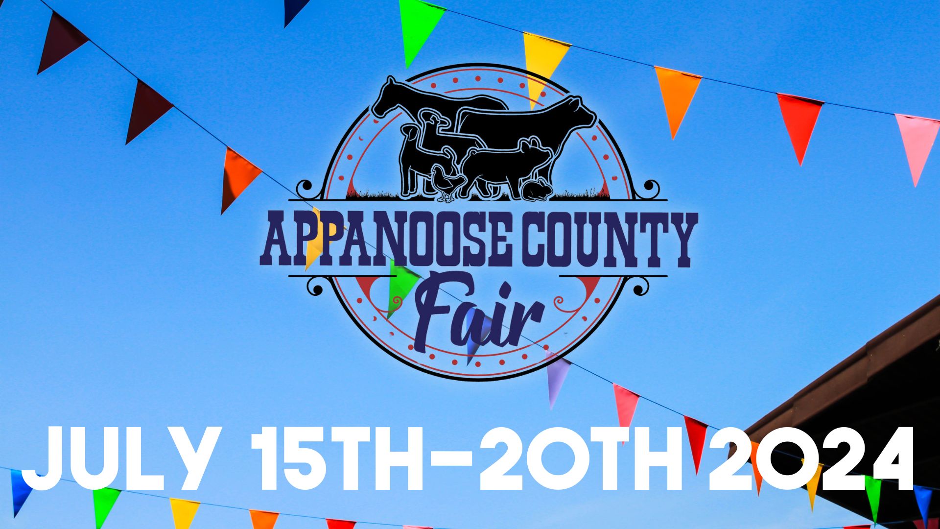 2024 Appanoose County Fair July 15th-20th 2024
