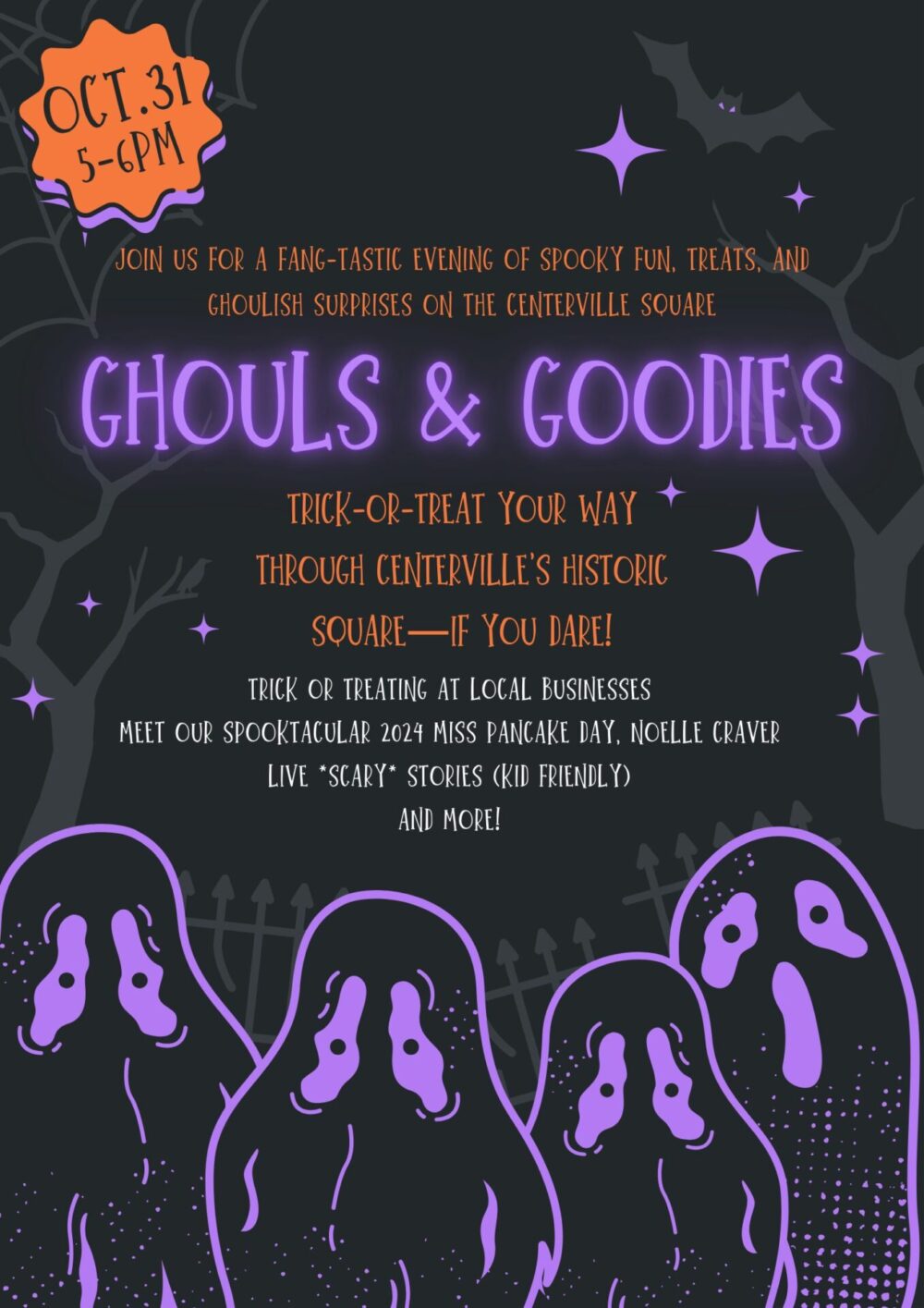 Ghouls and Goodies Trick or Treating Centerville Square