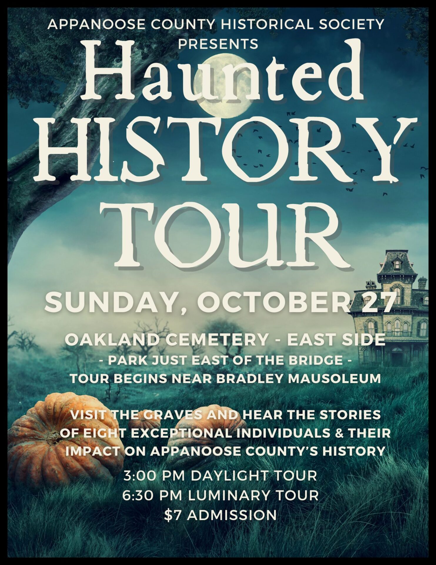 Appanoose County Haunted History Tour