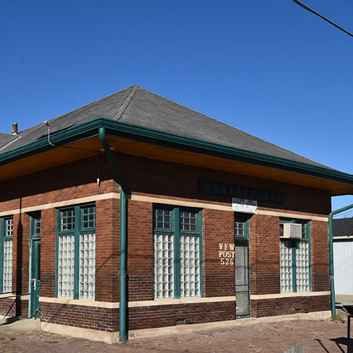 The Chicago-Burlington & Quincy Railroad Depot