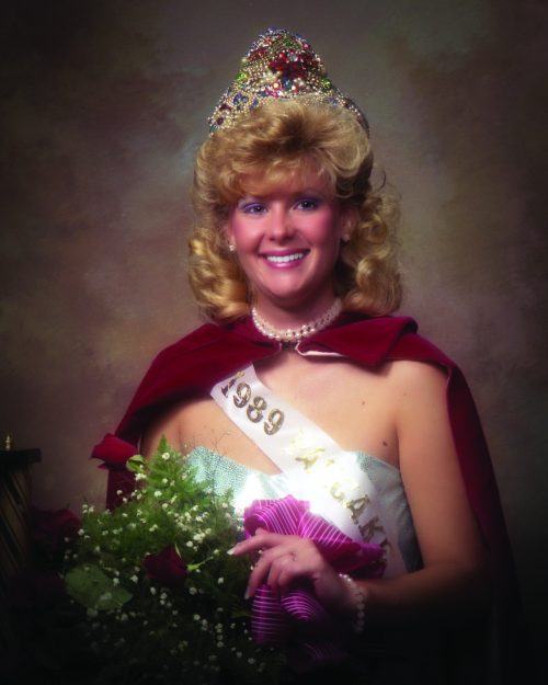 Jan Phillips 1989 Miss Pancake Day