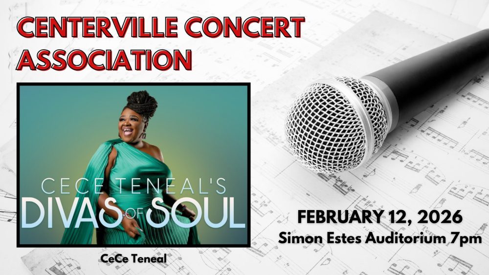 Cece Teneal's: Divas of Soul - February 12, 2026 at the Simon Estes Auditorium at 7 PM; brought to you by the Centerville Concert Association