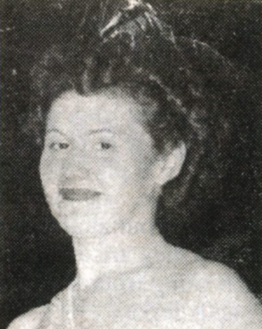 Joann McCalment 1949 Miss Pancake Day